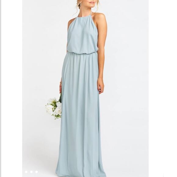 Show Me Your MuMu NWOT Heather Halter Maxi S - Picture 1 of 10